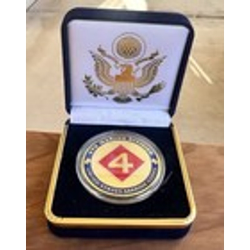 Department of Energy (DOE) Challenge Coin With Blue Velvet Case. Fast Shipping!