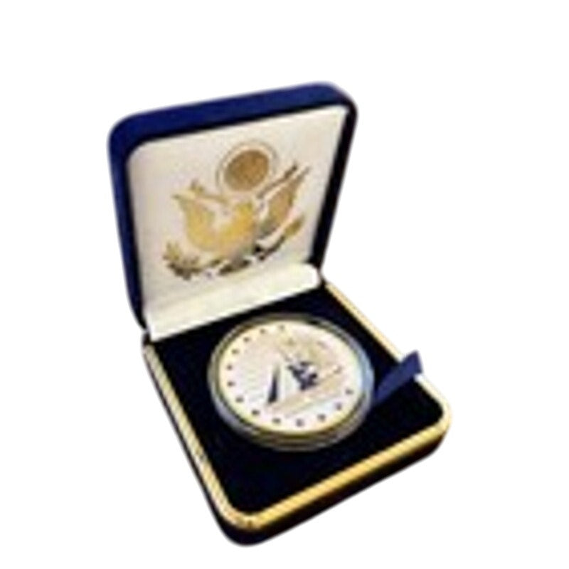 Department of Energy (DOE) Challenge Coin With Blue Velvet Case. Fast Shipping!