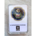 DoD US ARMY Combat Corps of Engineers Challenge Coin with Case!