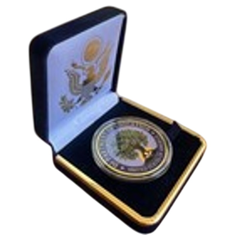 Department of Energy (DOE) Challenge Coin With Blue Velvet Case. Fast Shipping!
