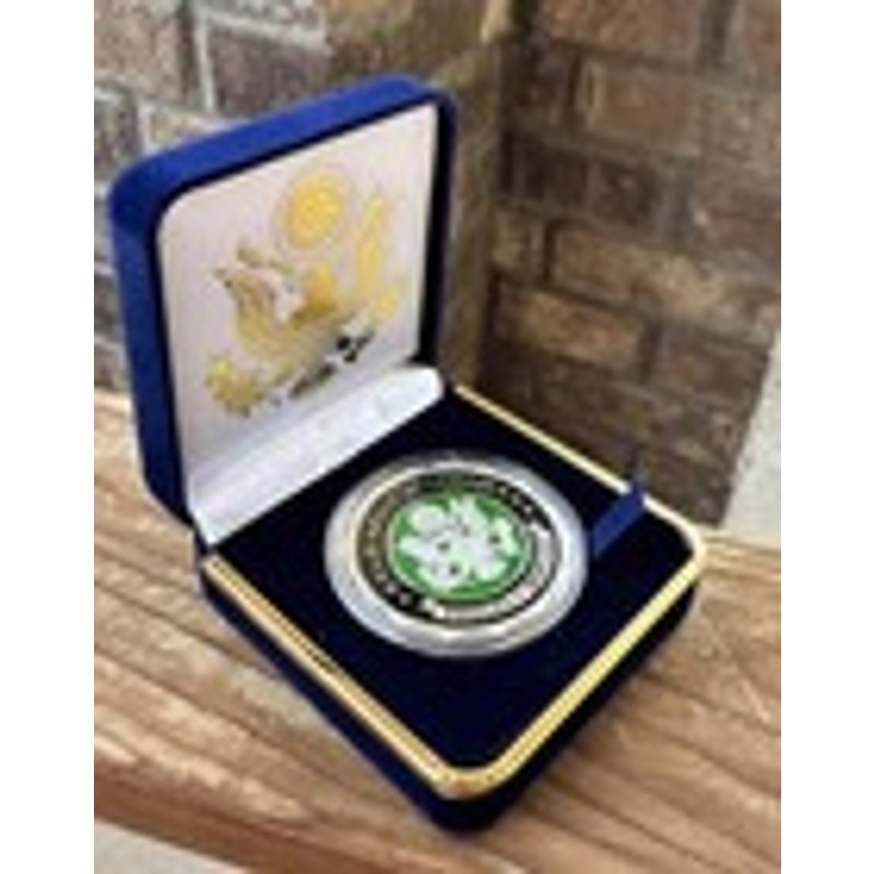 Department of Energy (DOE) Challenge Coin With Blue Velvet Case. Fast Shipping!