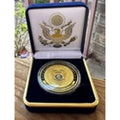 Department of Energy (DOE) Challenge Coin With Blue Velvet Case. Fast Shipping!
