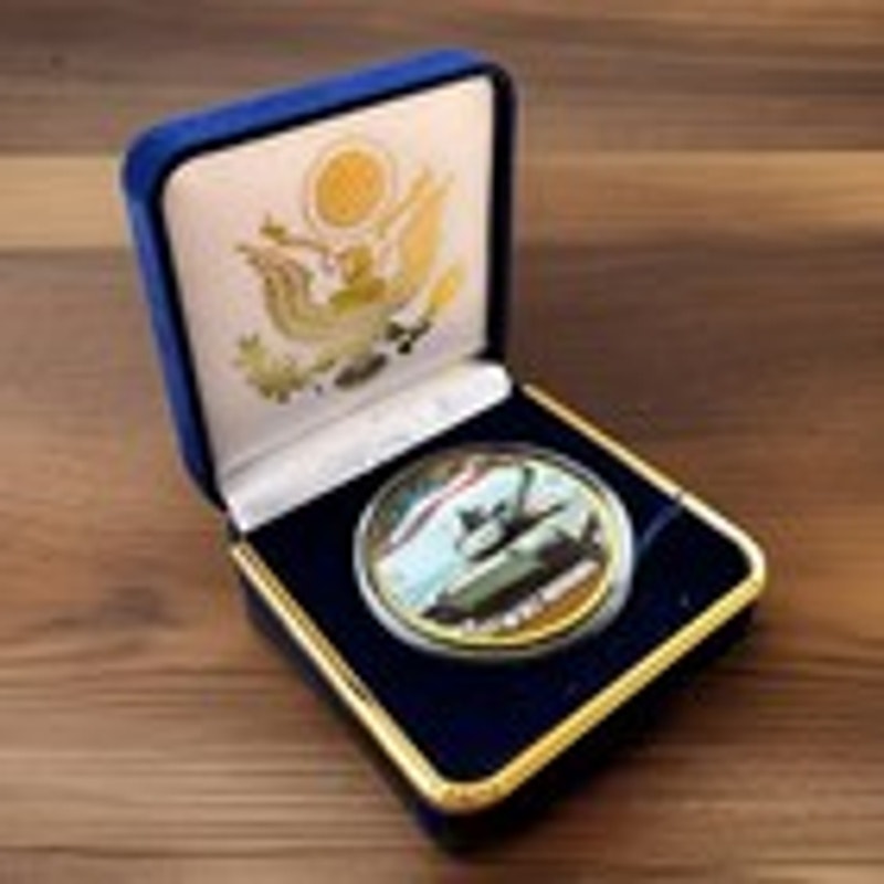 Department of Energy (DOE) Challenge Coin With Blue Velvet Case. Fast Shipping!