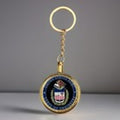 U S ARMY Corps of Engineers Challenge Coin Keychain. Fast Shipping!