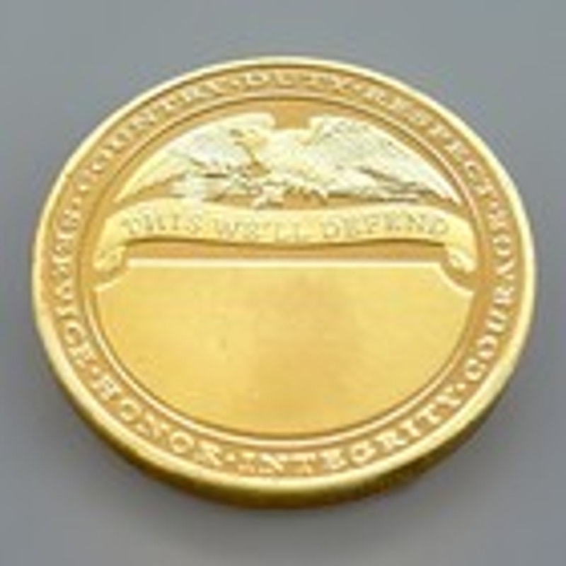 Department of Energy (DOE) Challenge Coin With Blue Velvet Case. Fast Shipping!