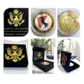 US ARMY 11th ARMORED CAVALRY BLACK HORSE REGIMENT Challenge Coin w/ velvel case