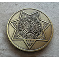 San Bernardino Police Officers County CA Sheriff Coroner Challenge Badge Coins