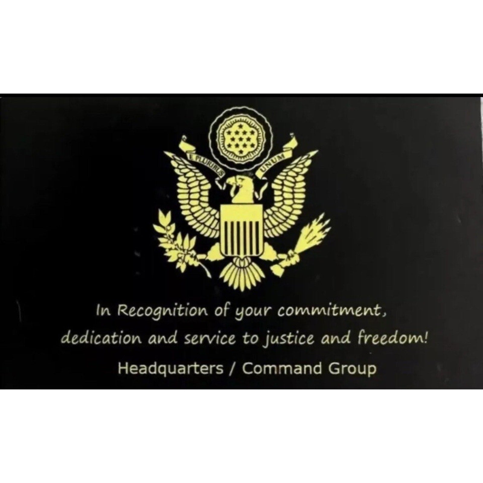2Pcs Special Agent Intelligence Agency (DIA) Defense Clandestine Service