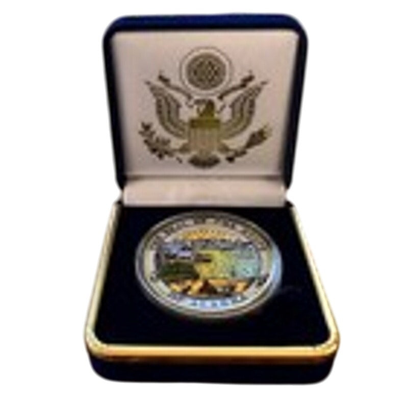 Department of Energy (DOE) Challenge Coin With Blue Velvet Case. Fast Shipping!