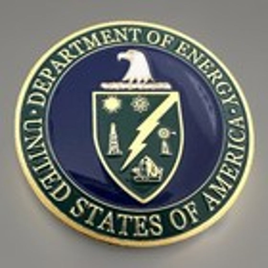 Copied - Department of Energy (DOE) Challenge Coin With Blue Velvet Case. Fast Shipping!