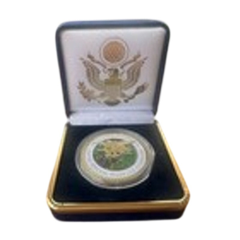 Department of Energy (DOE) Challenge Coin With Blue Velvet Case. Fast Shipping!