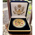 Department of Energy (DOE) Challenge Coin With Blue Velvet Case. Fast Shipping!