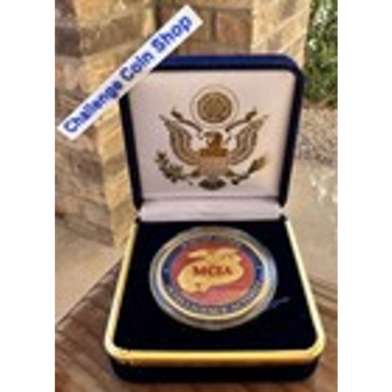 Department of Energy (DOE) Challenge Coin With Blue Velvet Case. Fast Shipping!