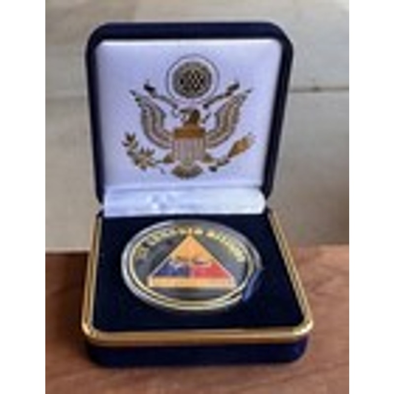 Department of Energy (DOE) Challenge Coin With Blue Velvet Case. Fast Shipping!