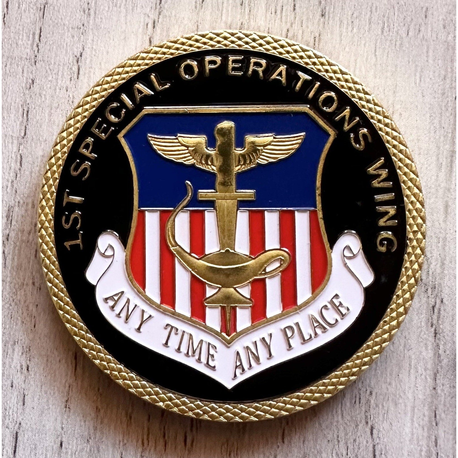 LOT of 3 X AIR FORCE 1st SPECIAL OPERATIONS WING Coins