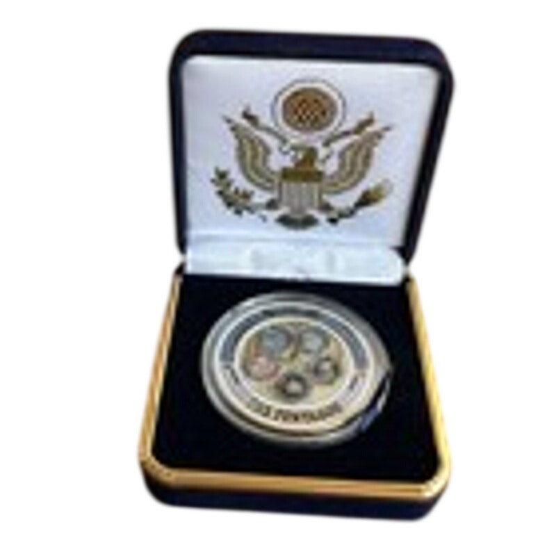 Department of Energy (DOE) Challenge Coin With Blue Velvet Case. Fast Shipping!