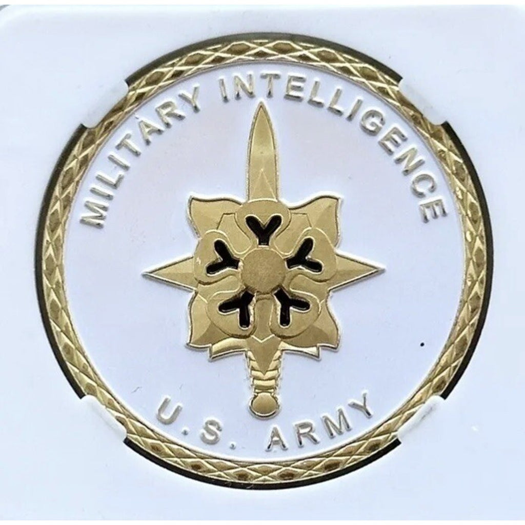 US Army MILITARY INTELLIGENCE DoD DIA Intell Special Agent w/ Retirement Award