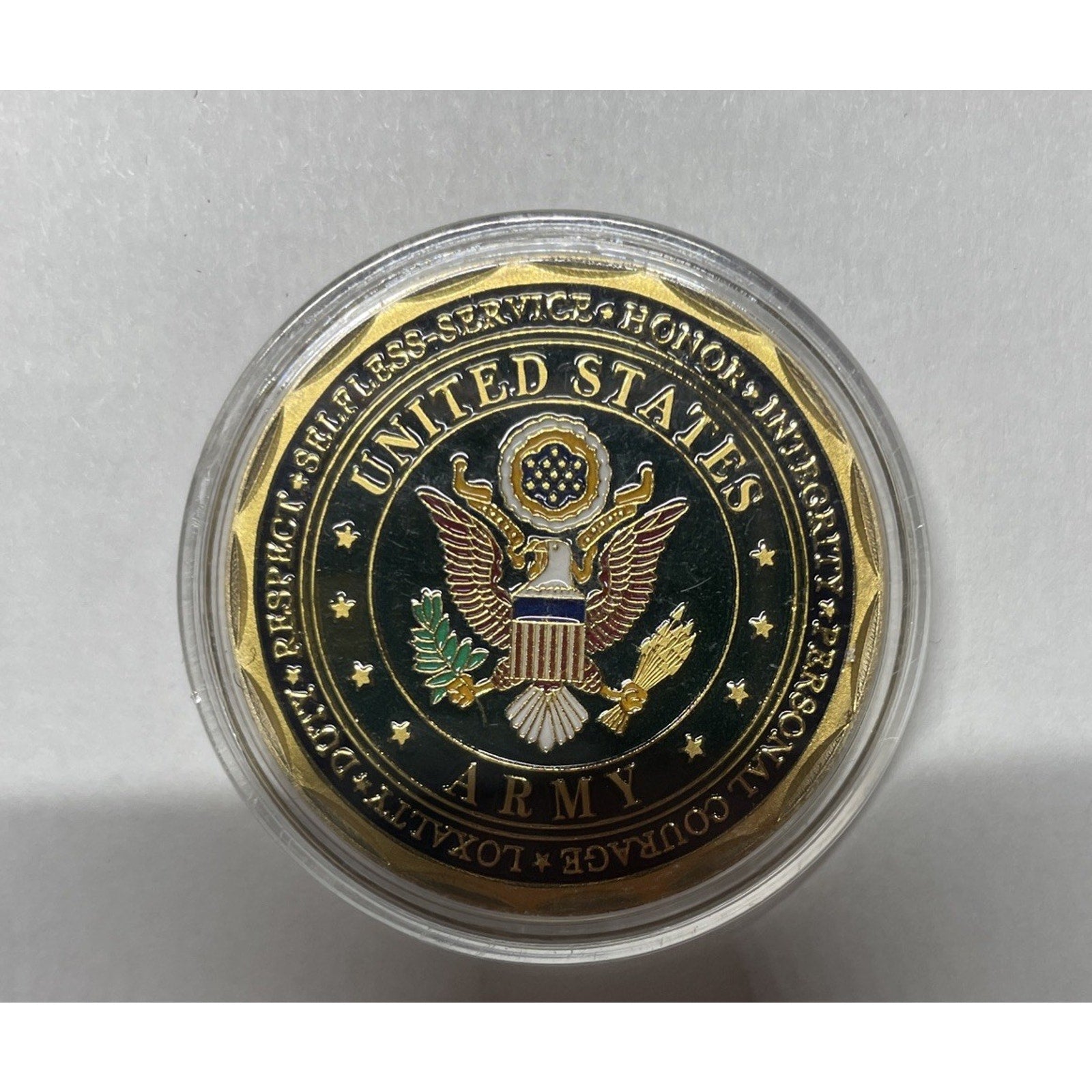 1775 Army Strong Coin With Retirement Award