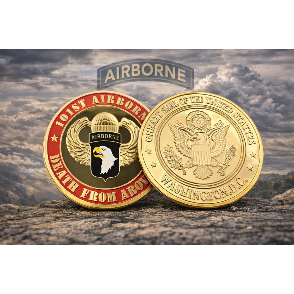US ARMY 101st AIRBORNE DEIVISION Challenge Coin ·FAST SHIPPING· ·NEW·