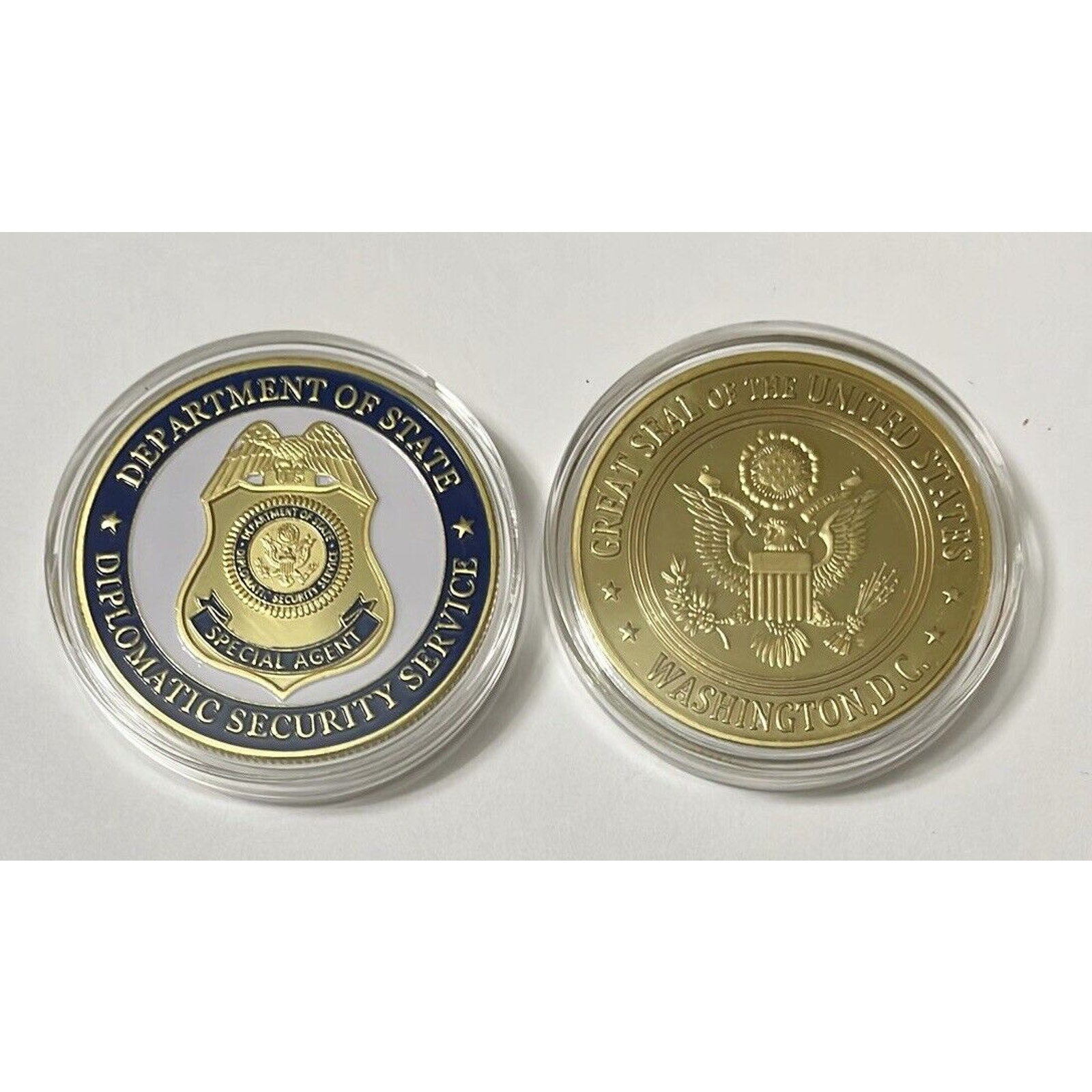 Department of State Diplomatic Security Service Challenge Coin USA