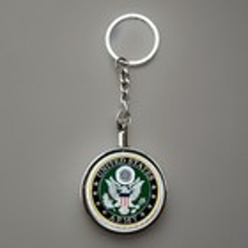 Us Army Captain Rank CPT Coin Military Challenge Coin Keychain. Fast Shipping!