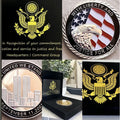 With Liberty & Justice for All United We Stand Sept 11 2001 911 Silver Coin USA