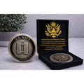 US NAVY LIEUTENANT 0-3 LT COIN PROMOTION GIFT RANK OFFICER w/ Retirement Award