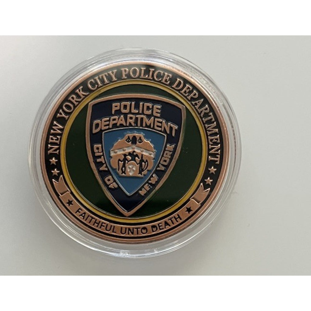 Amazing RARE City Of New York Police Department Challenge Coin Limited Mint