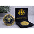 FBI Challenge Coin United States DOJ Cyber Division (CyD) w/ Retirement Award