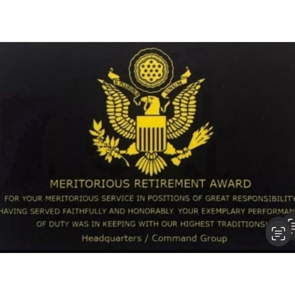 City of San Antonio Police Dept Challenge Coin With Retirement Award