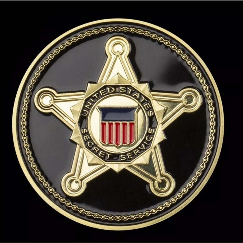United States Secret Service Coin US President Trump Protection Detailed Unit
