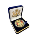 Department of Energy (DOE) Challenge Coin With Blue Velvet Case. Fast Shipping!
