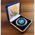 Department of Energy (DOE) Challenge Coin With Blue Velvet Case. Fast Shipping!