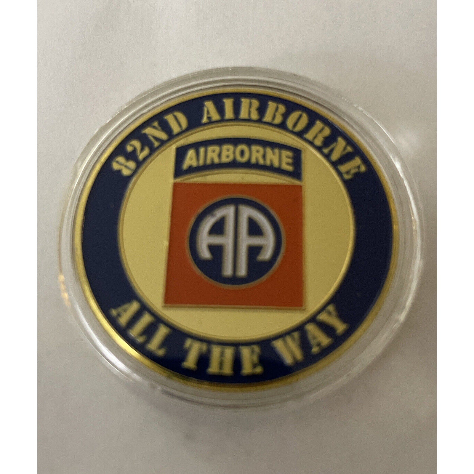 82nd U.S. Army Airborne Challenge Coin Infantry DivisionUSA AMY