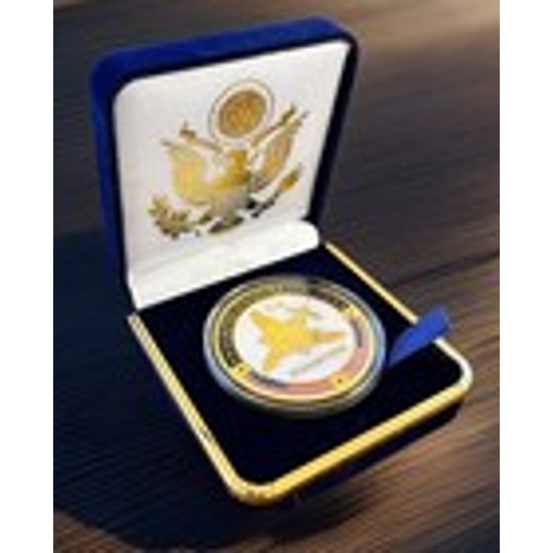 Department of Energy (DOE) Challenge Coin With Blue Velvet Case. Fast Shipping!