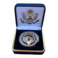 Department of Energy (DOE) Challenge Coin With Blue Velvet Case. Fast Shipping!