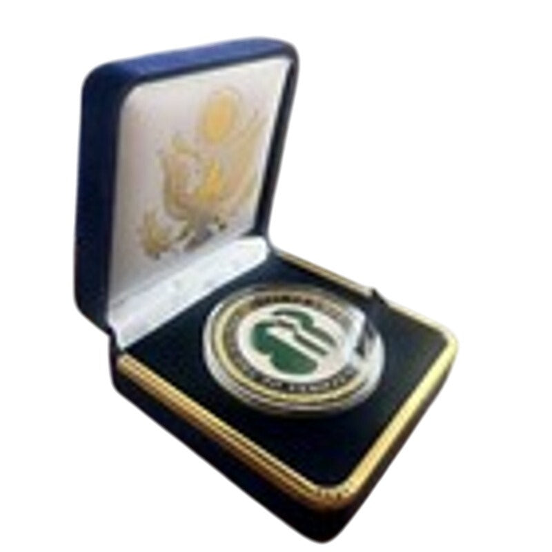 Department of Energy (DOE) Challenge Coin With Blue Velvet Case. Fast Shipping!