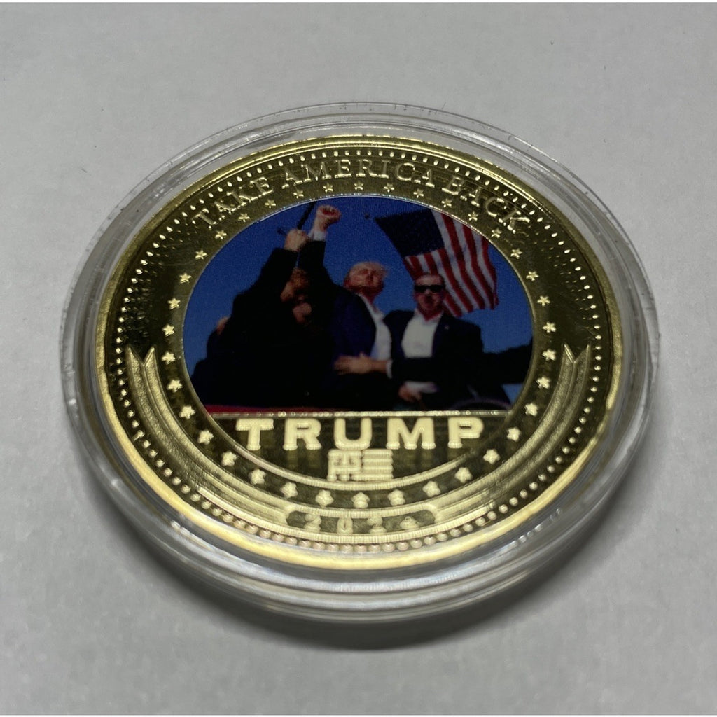 24k Gold Coin Donald Trump
