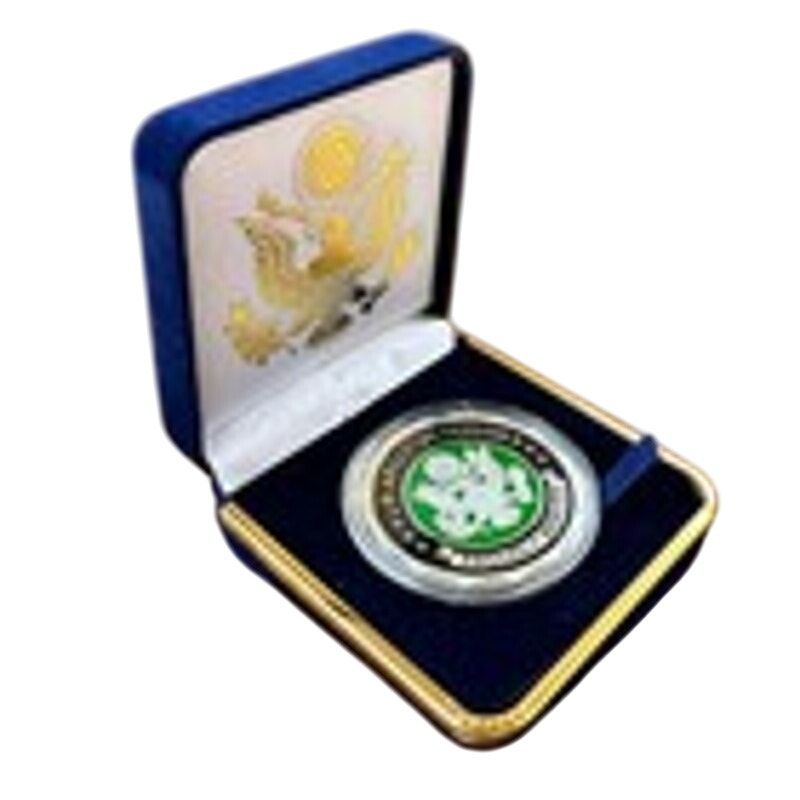 Department of Energy (DOE) Challenge Coin With Blue Velvet Case. Fast Shipping!