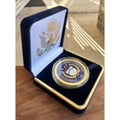Department of Energy (DOE) Challenge Coin With Blue Velvet Case. Fast Shipping!