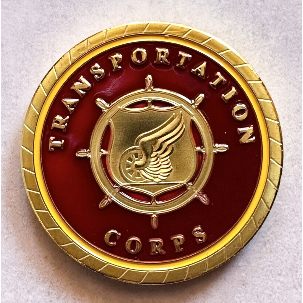 U.S ARMY TRANSPORTATION CORPS Branch with Credential coin holder wallet