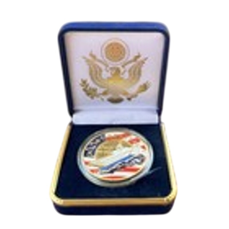 Department of Energy (DOE) Challenge Coin With Blue Velvet Case. Fast Shipping!