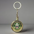 US Army Veteran Challenge Coin Keychain . Fast Shipping! Perfect Gift!
