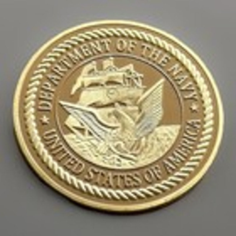 U S NAVY CHAPLAIN CORPS Challenge Coin Keychain. Fast Shipping!