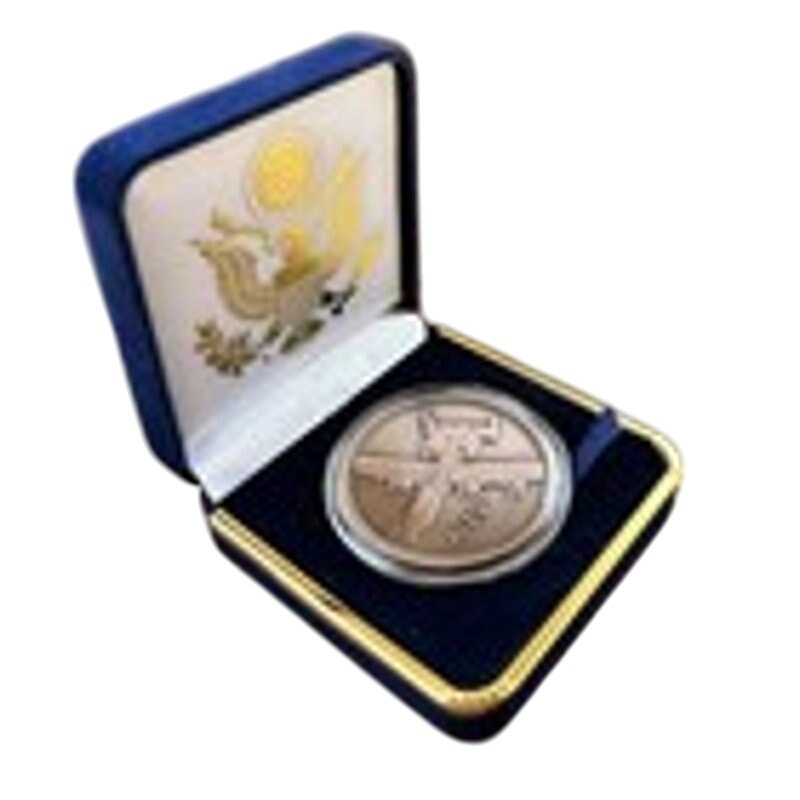 Department of Energy (DOE) Challenge Coin With Blue Velvet Case. Fast Shipping!