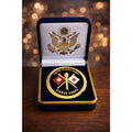 US ARMY SIGNAL CORPS Challenge Coin ·FAST SHIPPING· ·NEW· with case