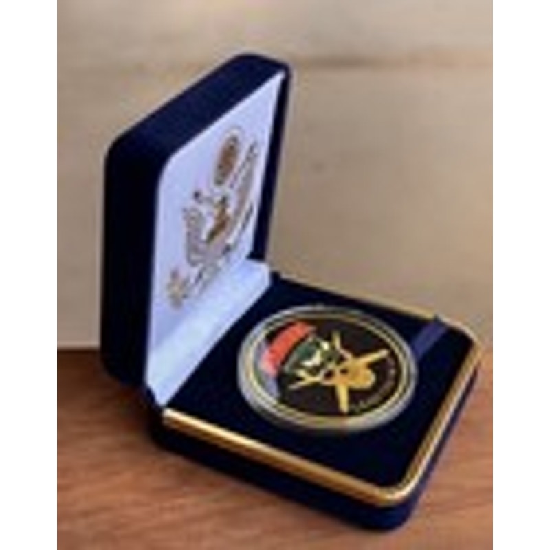 Department of Energy (DOE) Challenge Coin With Blue Velvet Case. Fast Shipping!