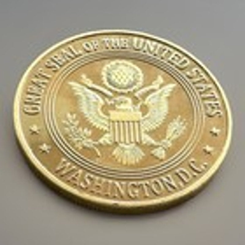 Department of Energy (DOE) Challenge Coin With Blue Velvet Case. Fast Shipping!