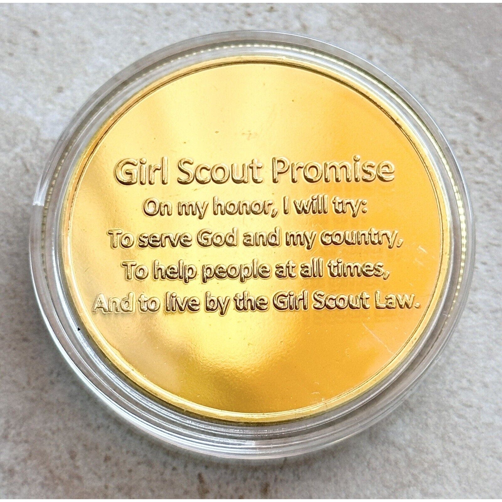 GIRL SCOUTS OF THE UNITED STATES OF AMERICA Award Coin
