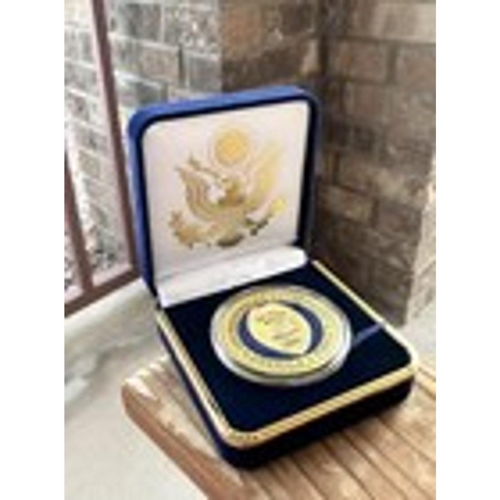 Copied - SAN DIEGO Police Department Challenge Coin "America's Finest" With Velvet Case